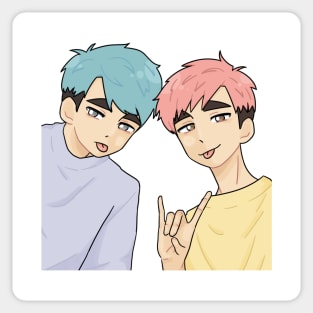 Miya Twins | Twin Devils Sticker